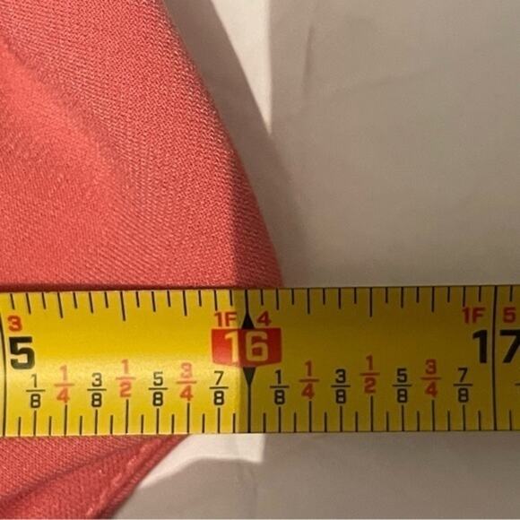 Sangria Tangerine Orange Bodycon Party Event Dress NWOT Size 4P - Picture 10 of 13